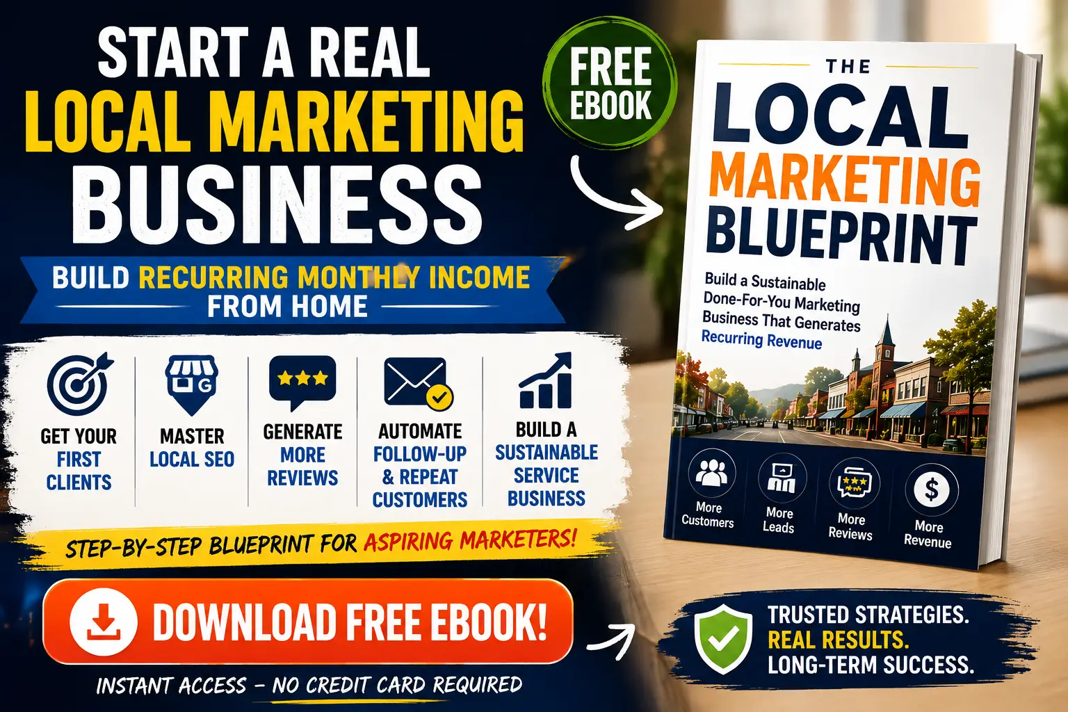 The Local Marketing Blueprint Ebook Cover