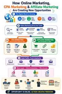 Online Marketing, CPA Marketing, and Affiliate Marketing